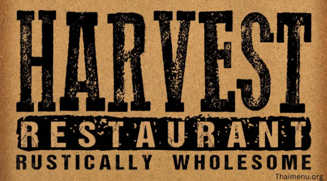 Harvest Menu