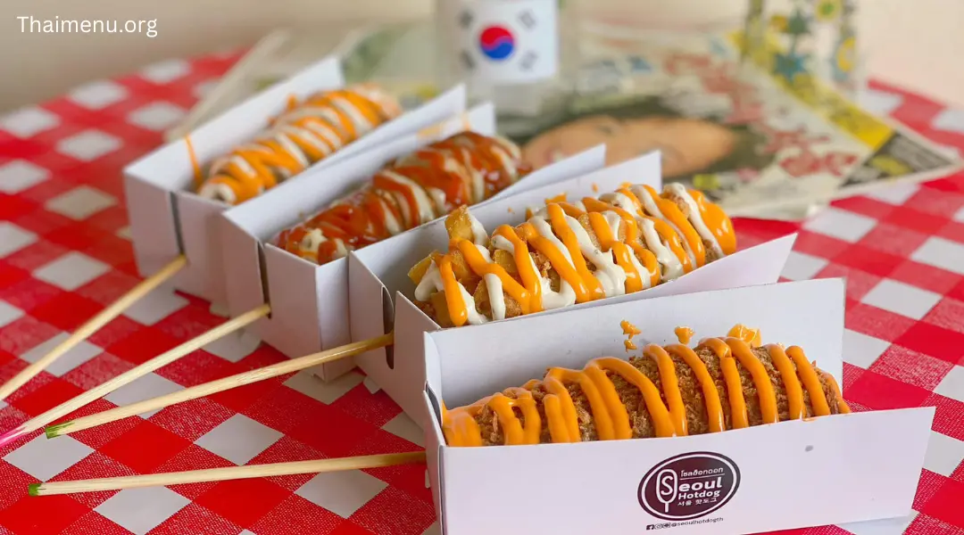 Seoul Hotdog Menu